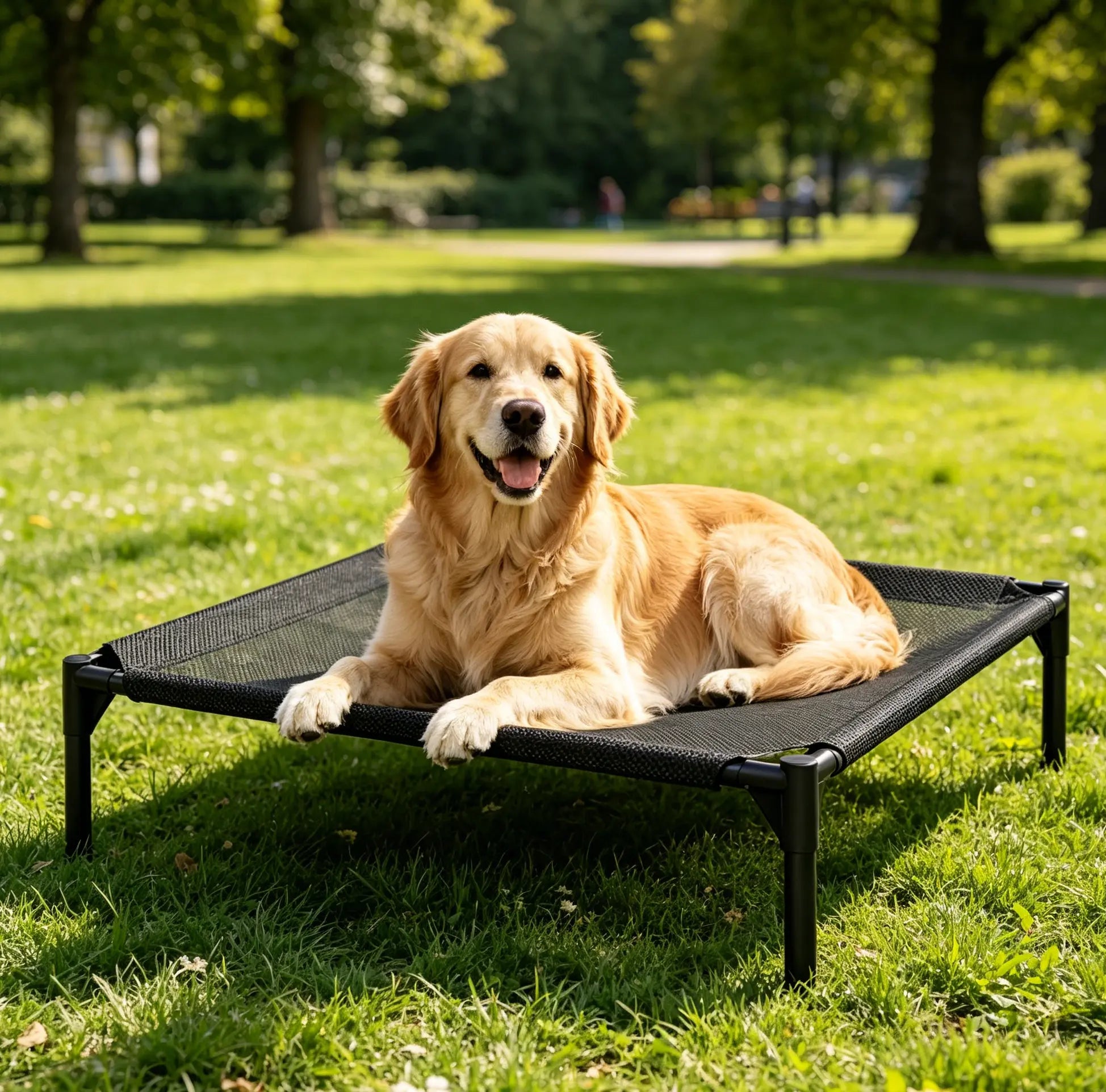 「Pawplanet」Breathable Elevated Cooling Dog Bed,Breathable Mesh/Oxford Cloth Pet Bed ,Breathable Textilene Mesh,Portable Raised Bed for Indoor&Outdood Use Summer Petlover Outdoorfun,Mesh Dog Bed,Elevated Dog Bed,Suspended Dog Bed,Valuxe Elevated Dog Bed