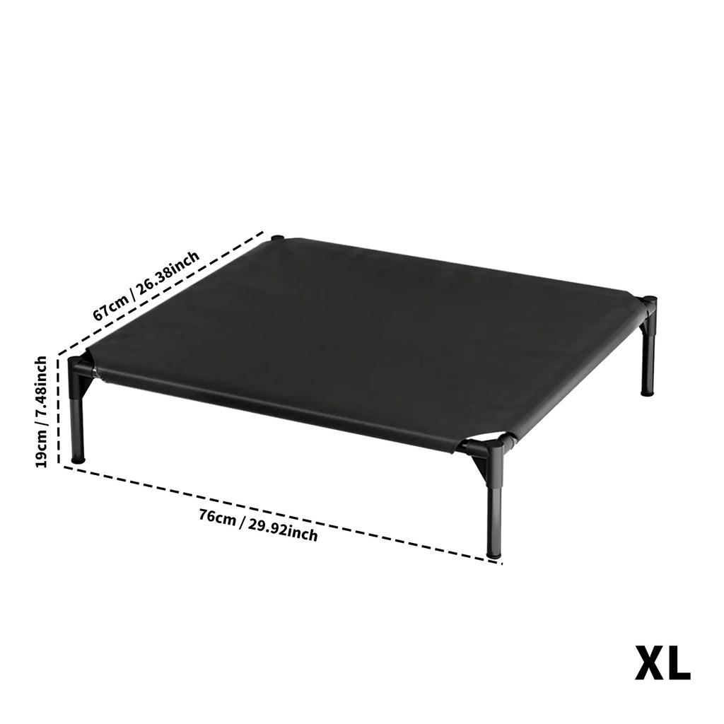 「Pawplanet」Breathable Elevated Cooling Dog Bed,Breathable Mesh/Oxford Cloth Pet Bed ,Breathable Textilene Mesh,Portable Raised Bed for Indoor&Outdood Use Summer Petlover Outdoorfun,Mesh Dog Bed,Elevated Dog Bed,Suspended Dog Bed,Valuxe Elevated Dog Bed