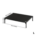 「Pawplanet」Breathable Elevated Cooling Dog Bed,Breathable Mesh/Oxford Cloth Pet Bed ,Breathable Textilene Mesh,Portable Raised Bed for Indoor&Outdood Use Summer Petlover Outdoorfun,Mesh Dog Bed,Elevated Dog Bed,Suspended Dog Bed,Valuxe Elevated Dog Bed
