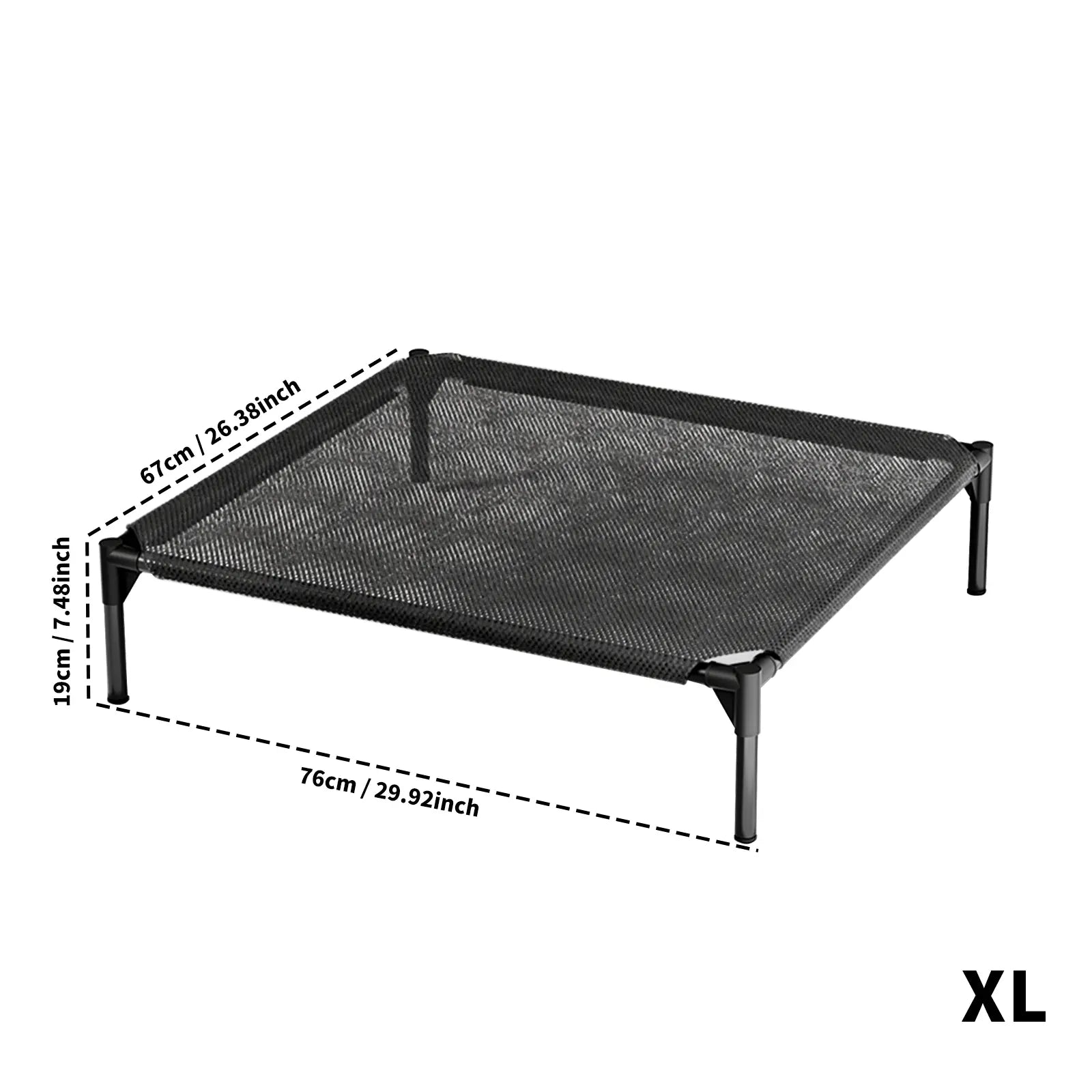 「Pawplanet」Breathable Elevated Cooling Dog Bed,Breathable Mesh/Oxford Cloth Pet Bed ,Breathable Textilene Mesh,Portable Raised Bed for Indoor&Outdood Use Summer Petlover Outdoorfun,Mesh Dog Bed,Elevated Dog Bed,Suspended Dog Bed,Valuxe Elevated Dog Bed