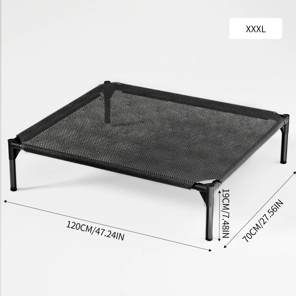 「Pawplanet」Breathable Elevated Cooling Dog Bed,Breathable Mesh/Oxford Cloth Pet Bed ,Breathable Textilene Mesh,Portable Raised Bed for Indoor&Outdood Use Summer Petlover Outdoorfun,Mesh Dog Bed,Elevated Dog Bed,Suspended Dog Bed,Valuxe Elevated Dog Bed